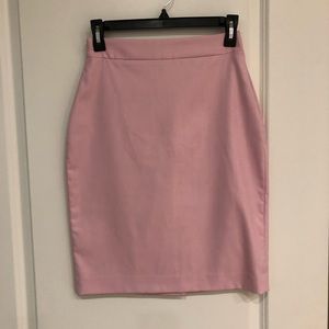 Pink Banana Republic pencil skirt size 2